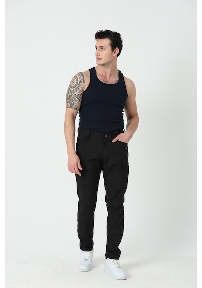 Rlt Relax Time Erkek Softshell Kışlık Taktik/outdoor Pantolon Siyah