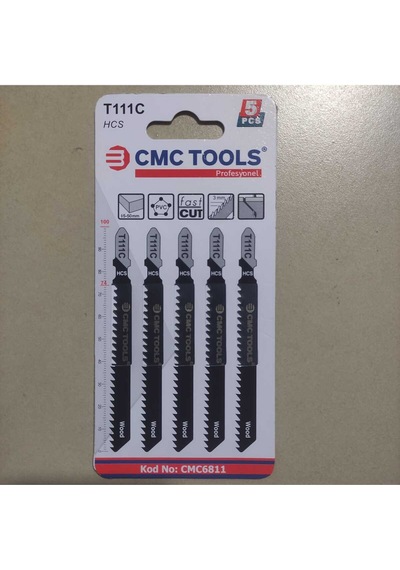Depukaj Testere Bıçağı Ağaç İçin T111c 5 Li Paket