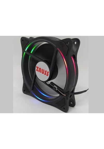 3 Renk Hareketli Rainbow Rgb Kasa Mining Fanı 12cm Fanı 0.3a