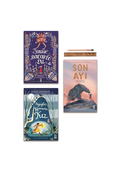 Genç Timaş Ayıyla Konuşan Kız - Tavuk Bacaklı Ev - Son Ayı Set - 3 Kitap
