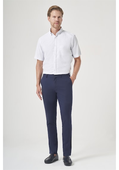 İmza Lacivert Yan Cep Slim Fit Casual Pamuklu Chino Pantolon 1003260178 Koyu Lacivert