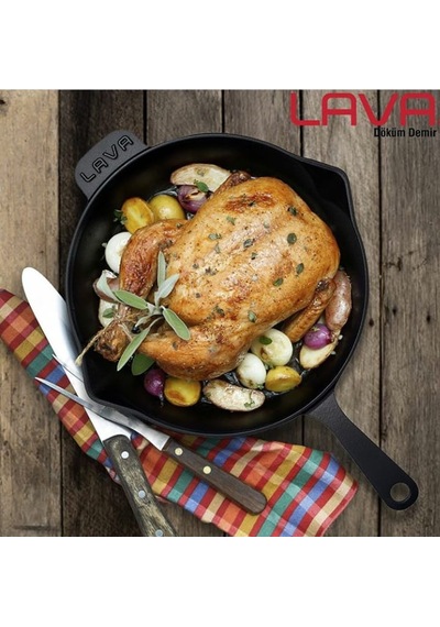 Lava Döküm Kızartma Tavası 28 CM Lava Tava