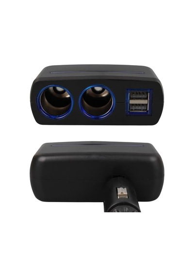 Olesson 1637 12-24v Çift Usb Girişli 120w 2'li Araç Çakmak Çoklayıcı