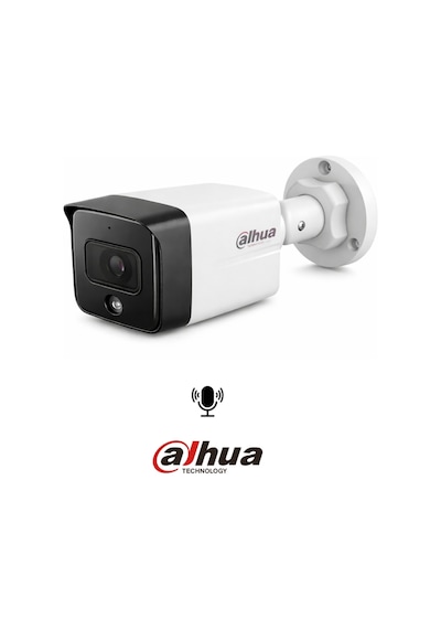 Ipc-hdw1230tc1-sa 2mp 2.8mm Ip Bullet Kamera Dahili Mikrofon