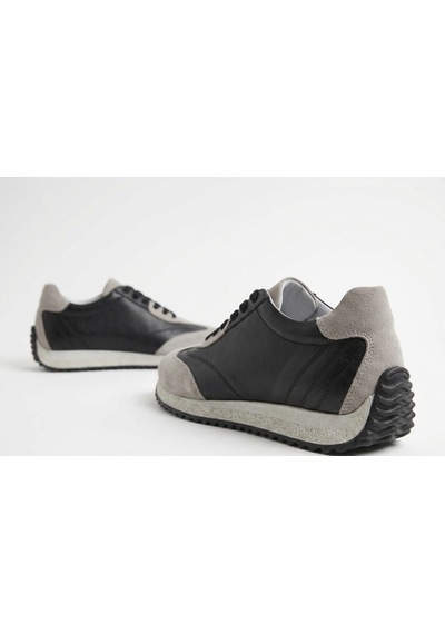 Growish Gd0124 Hakiki Deri & Nubuk Termoaktif Taban Üst Kalite Koku Yapmaz Siyah Antrasit Yeşil Hafif Taban Sneaker Ayakkabı Siyah - Gri Growish Gd0124 Hakiki Deri & Nubuk Termoaktif Taban Üst Kalite Koku Yapmaz Siyah Antrasit Yeşil Hafif Taban Sneaker Ayakkabı Siyah - Gri