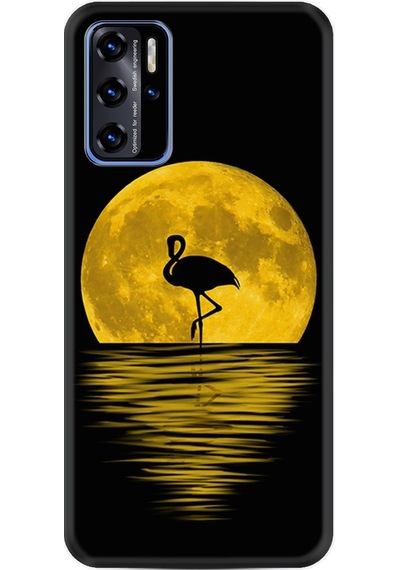 Reeder P13 Blue Max L 2022 Kılıf Boyun Askılı Ay Ve Flamingo 1775