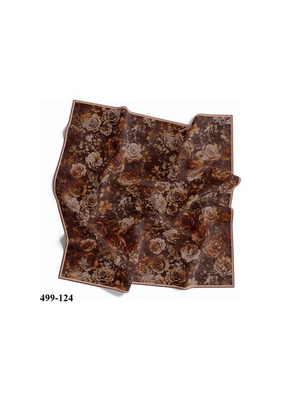 Mono Scarf Mono Dijital Organik Soft Eşarp 499-124 Çok Renkli