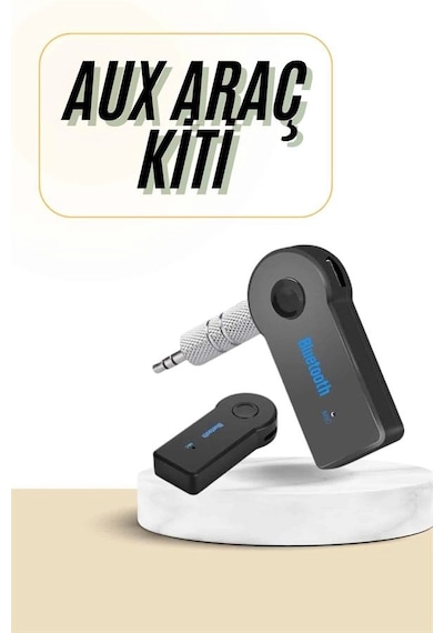 Nm-store Bluetooth Araç Kiti Aux Çıkışlı Telefon Müzik Alıcı Tüm Cihazlara Uyumlu