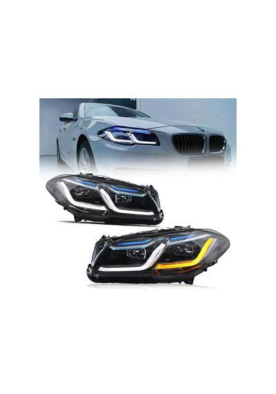 Bmw F10 2011-2014 Makyajsız Uyumlu Lci Dönüşüm Ön Far