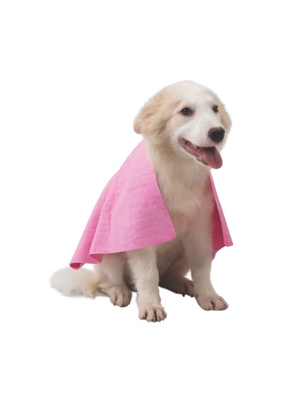 M-pets Bathtıme Kedi Ve Köpekler İçin Hızlı Kuruyan Havlu Pink