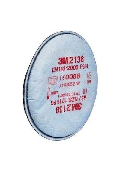 3M 2138 P3 Organik / Ozon Gaz ve Buhar Filtresi (1 Çift)