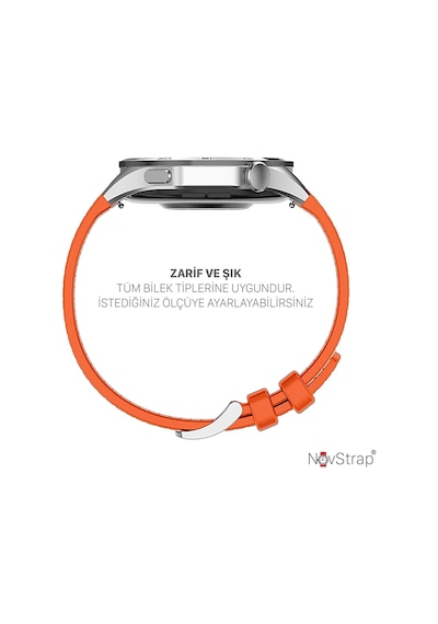 Novstrap Xiaomi Watch İle Uyumlu S3-s1-active-pro/mi Watch/x1 Kordon 22mm Lansman Silikon Kayış