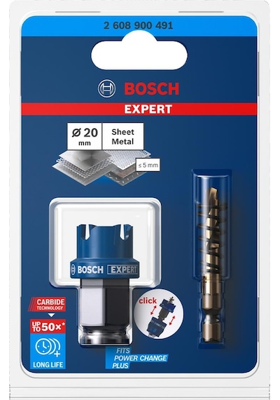 Bosch Expert Sheet Metal Delik Açma Testeresi 20 x 5 MM - 2608900491