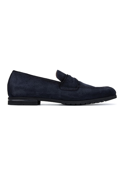Franceschetti Erkek Hakiki Deri Lacivert Loafer Ayakkabı 981 0273001 Erk Ayk Y26 Navy