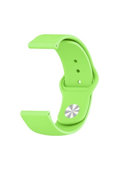 Samsung Galaxy Uyumlu Watch 42mm Krd-11 20mm Silikon Kordon - Gri