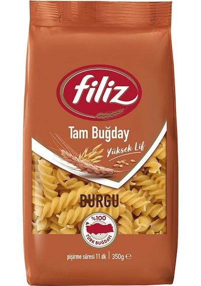 Filiz Tam Buğday Makarna Sepeti 350 Gr X 3 Adet Kalem, Burgu, Spagetti