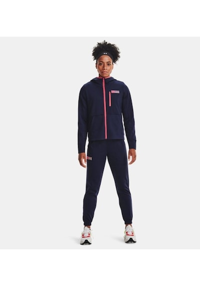 Under Armour Kadın UA Armour+ Mixed Media Tam Boy Fermuarlı 513122477
