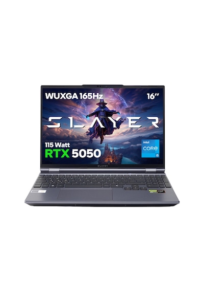 Game Garaj Slayer X5t2-5050 C4 Intel Core İ5 14450hx 32gb Ram 1tb Ssd Rtx5050 16" 165hz WUXGA Ips Freedos Gaming Laptop