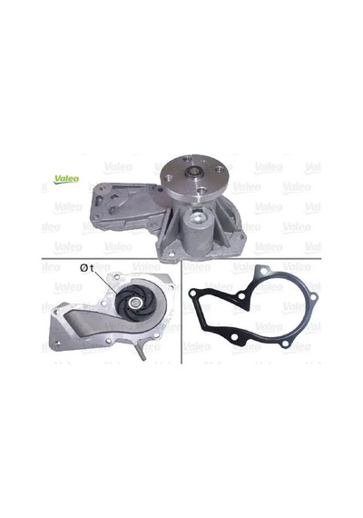 Devırdaım Su Pompası Fıesta V Fusıon 01 Fıesta Vı 08 1.25 1.4 1.6 Focus Iı 1.4 16v 1.6 16v 04 Focus Valeo 7s7g8591a2c