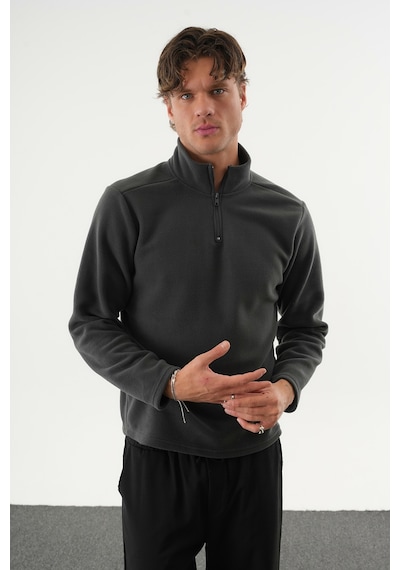 Redline Tundra Regular Fit Kışlık Polar Füme