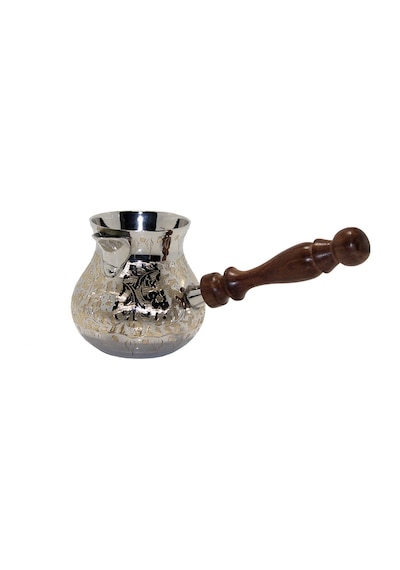 Pirinç Cezve 4'' İnç Model 4 Açık Bej