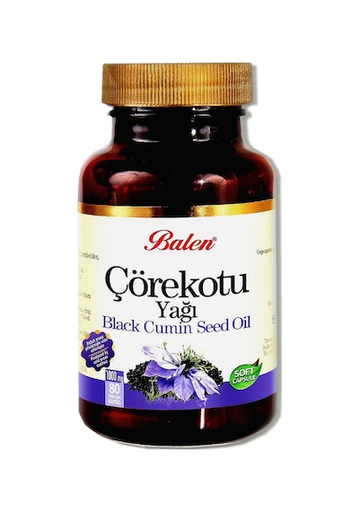 Balen Çörekotu Yağı 80 Kapsül 1000 Mg. Çörek Otu