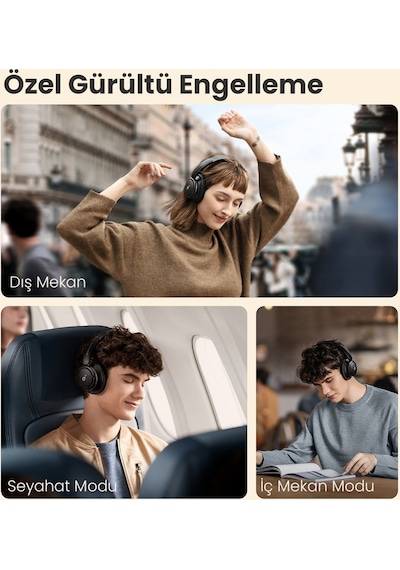 Anker Soundcore Life Q30 Hibrit ANC Bluetooth 5.0 Kulak Üstü Kulaklık Anker Soundcore Life Q30 Hibrit ANC Bluetooth 5.0 Kulak Üstü Kulaklık