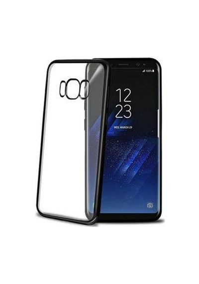 Celly Laser Galaxy S8 İle Uyumlu Siyah Kılıf