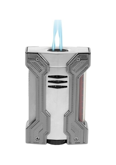 Conquistador 2li Torch Gri Gunmetal Metal Puro Çakmağı 8005ct