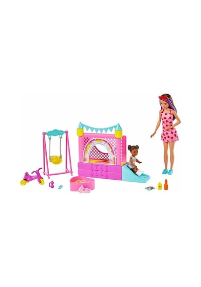 Barbie Bebek Bakıcısı Skipper Oyun Evi Seti - Standart