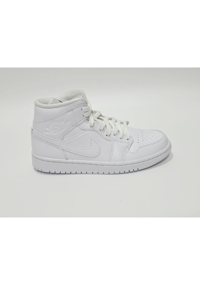 Nike Air Jordan 1 Mid Kadın Basketbol Ayakkabısı 38 Numara Beyaz