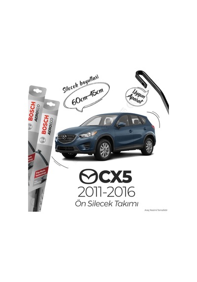 Mazda Cx5 Muz Silecek Takımı 2011-2016 Bosch Aeroeco