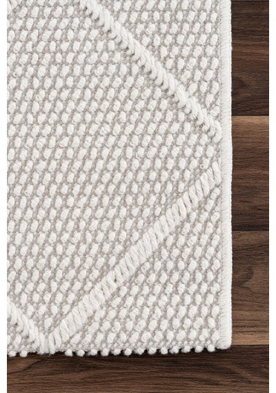 Koza Hayad Nomad Krem Halı Kilim Salon Oturma Odası Yatak Odası Koridor Makine Halısı A2417a. Krem
