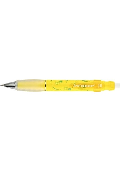 Mekanık Kursun Kalem 07mm Fos Sarı Ananas & Muz -