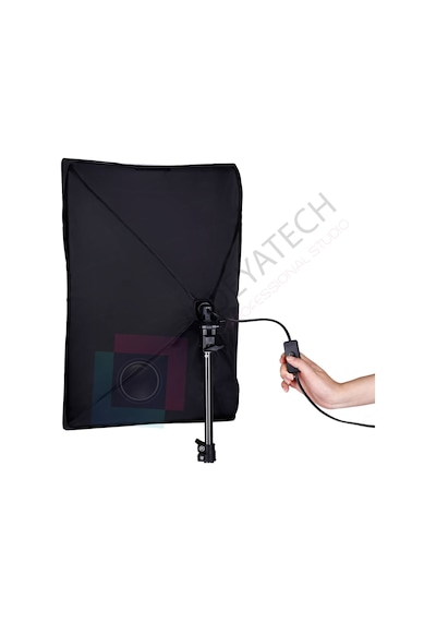 Deyatech Youtube Video Softbox Sabit Işık Seti Sürekli Işık 50X70