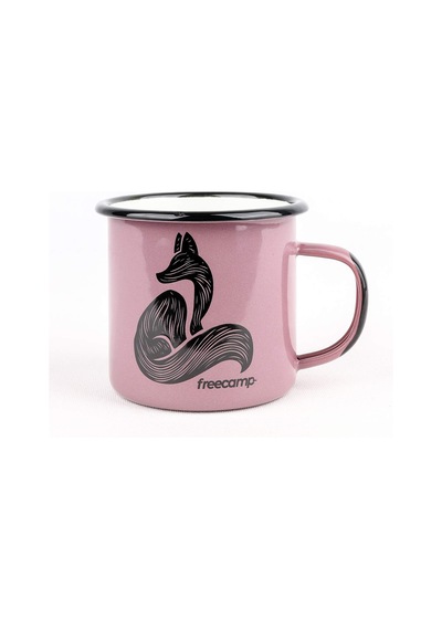 Freecamp Campers Emaye Mug 350ml-lila Renkli