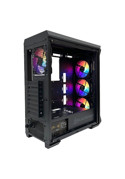 Dark Guardian 4X12Cm Rgb Led Fanlı. Full Cam Yan Ve Mesh Ön Panel