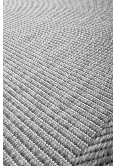Enti Nova 2004 Gri Mutfak Halısı Yıkanabilir Sisal Görünümlü Mutfak Kilimi Çerçeveli Kaymaz Yolluk Gri