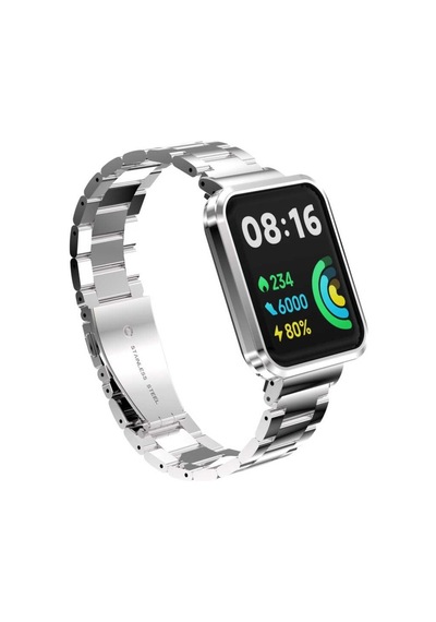 Xiaomi Redmi Watch 2 Lite Kordon Kasalı Metal Kordon