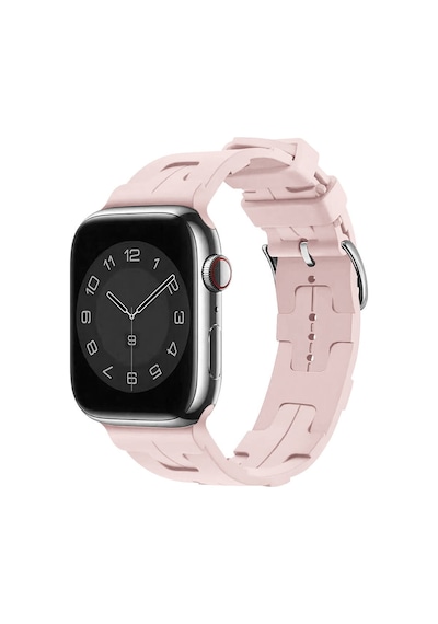 Kilifone -  Apple Uyumlu  Watch  7 41mm - Kordon Silikon Kordon Krd-92