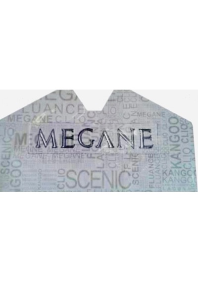 Space Renault Megane 2 Bagaj Yazisi (Krom) 8200073444 474023069