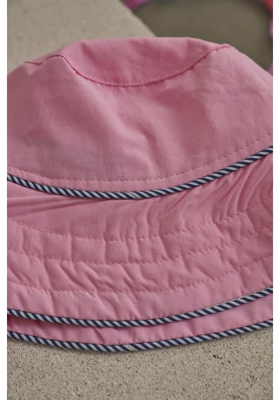 Ohlalakoala Candy Summer Biyeli Poplin Şapka Pudra