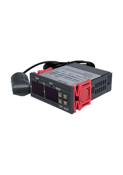 STC-3028 AC 110-220V LCD Ekranlı Nem Sıcaklık Kontrol Modülü