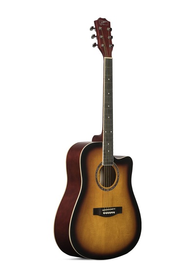 Zoppran Aczp100Sb Sunburst Akustik Gitar