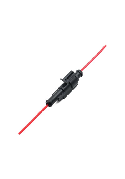 Kablolu 1-Pin Su Geçirmez Konnektör Takımı