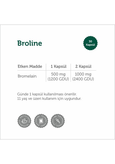 Natuwell Broline Takviye Edici Gıda 30 Kapsül-2 Adet