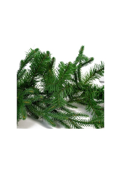 Yeşil Garland Yeşil Çam Dalı Yılbaşı Süsleri Vıp 2.50 Metre 22 Cm Çap Green Garland Decor Christmas Diğer