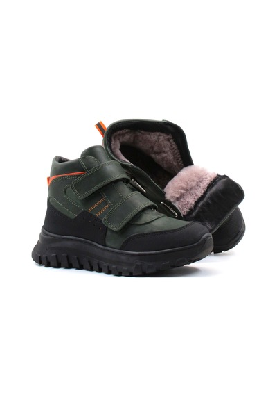 Fast Step Hakiki Deri Kürklü Unisex Çocuk Klasik Bot 612kfa1586-2 001