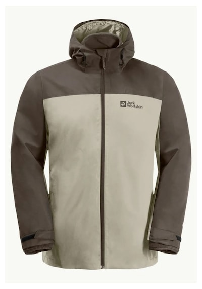 Jack Wolfskin 1115311 A0029 Taubenberg 3ını Jkt M Erkek Outdoor Ceketi Bej Bej
