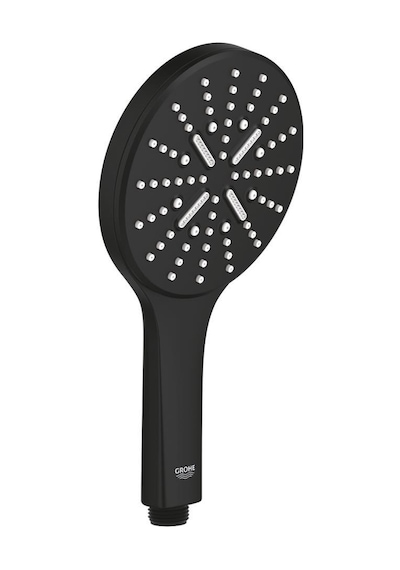 Grohe El Duşu 3 Akışlı 13 Cm Smartactive Phantom Black - 22127kf0 Gümüş